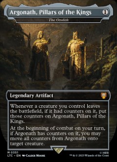 The Ozolith - Argonath, Pillars of the Kings The Lord of the Rings- Tales of Middle-earth Commander decks Topper